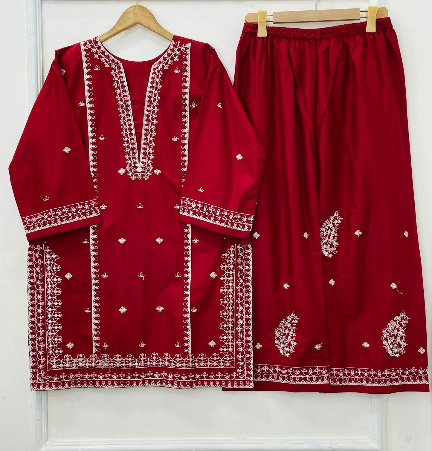 Eid Embroidered 2PC (Premium Cotton) D-443