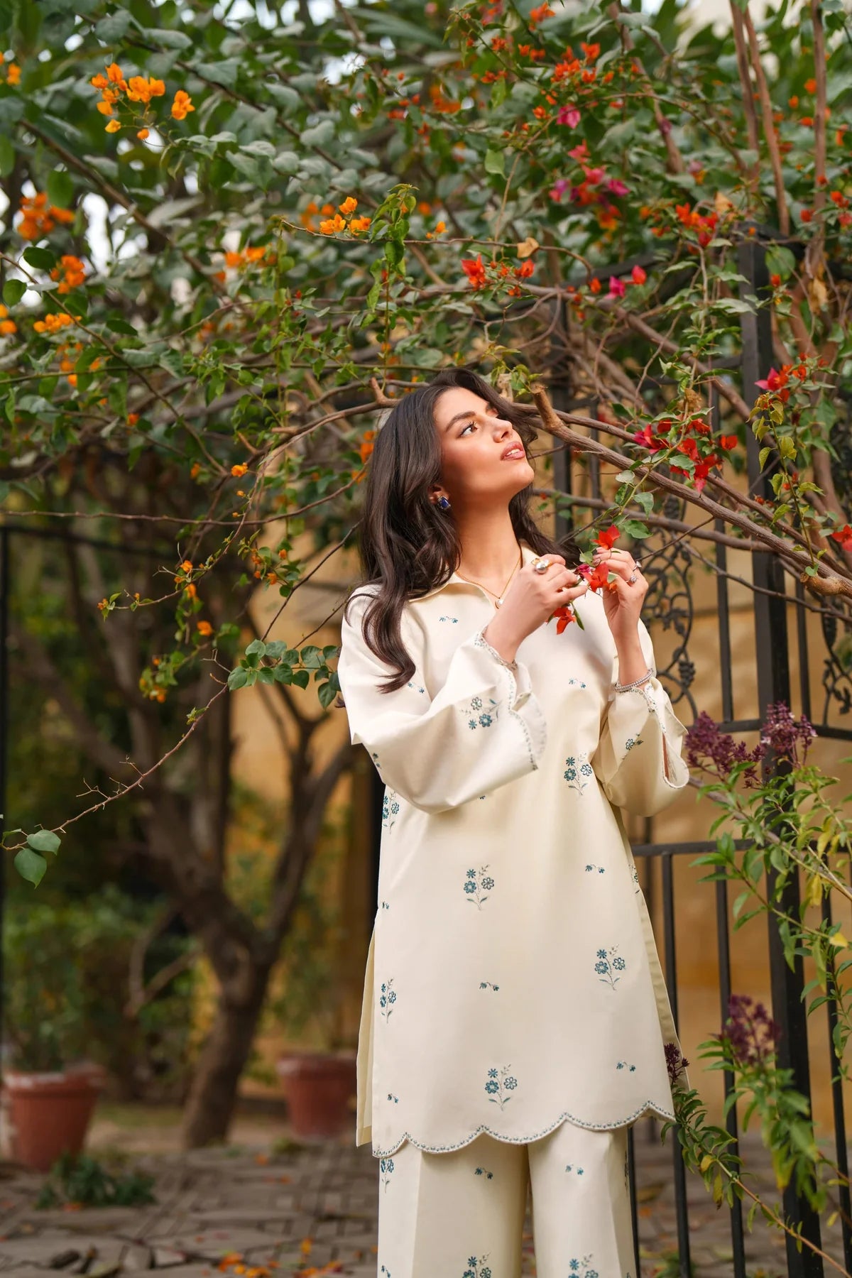 Article no: D-739 Premium Lawn Co-ordset