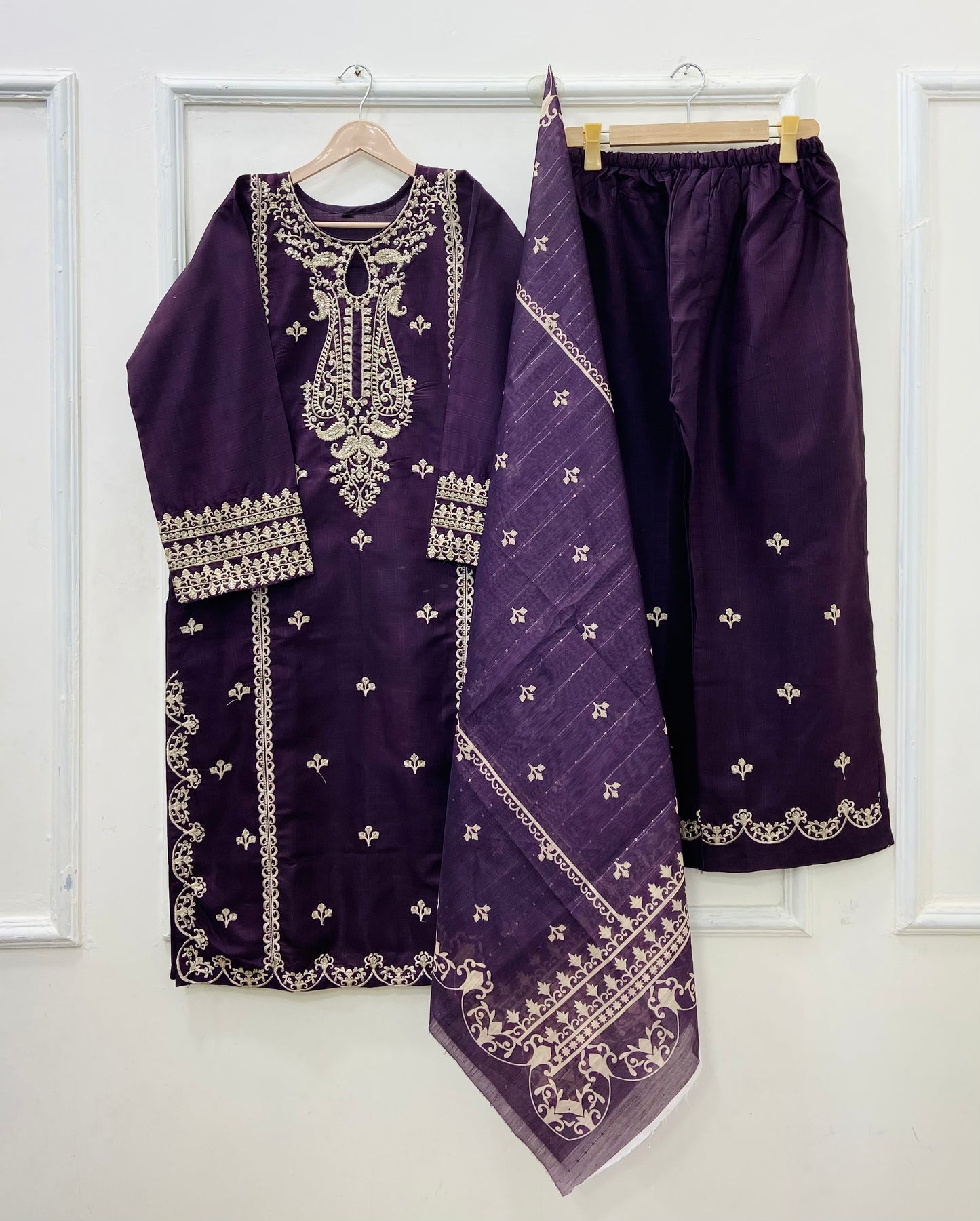 Eid Series: 3PC (Cotton) D-535