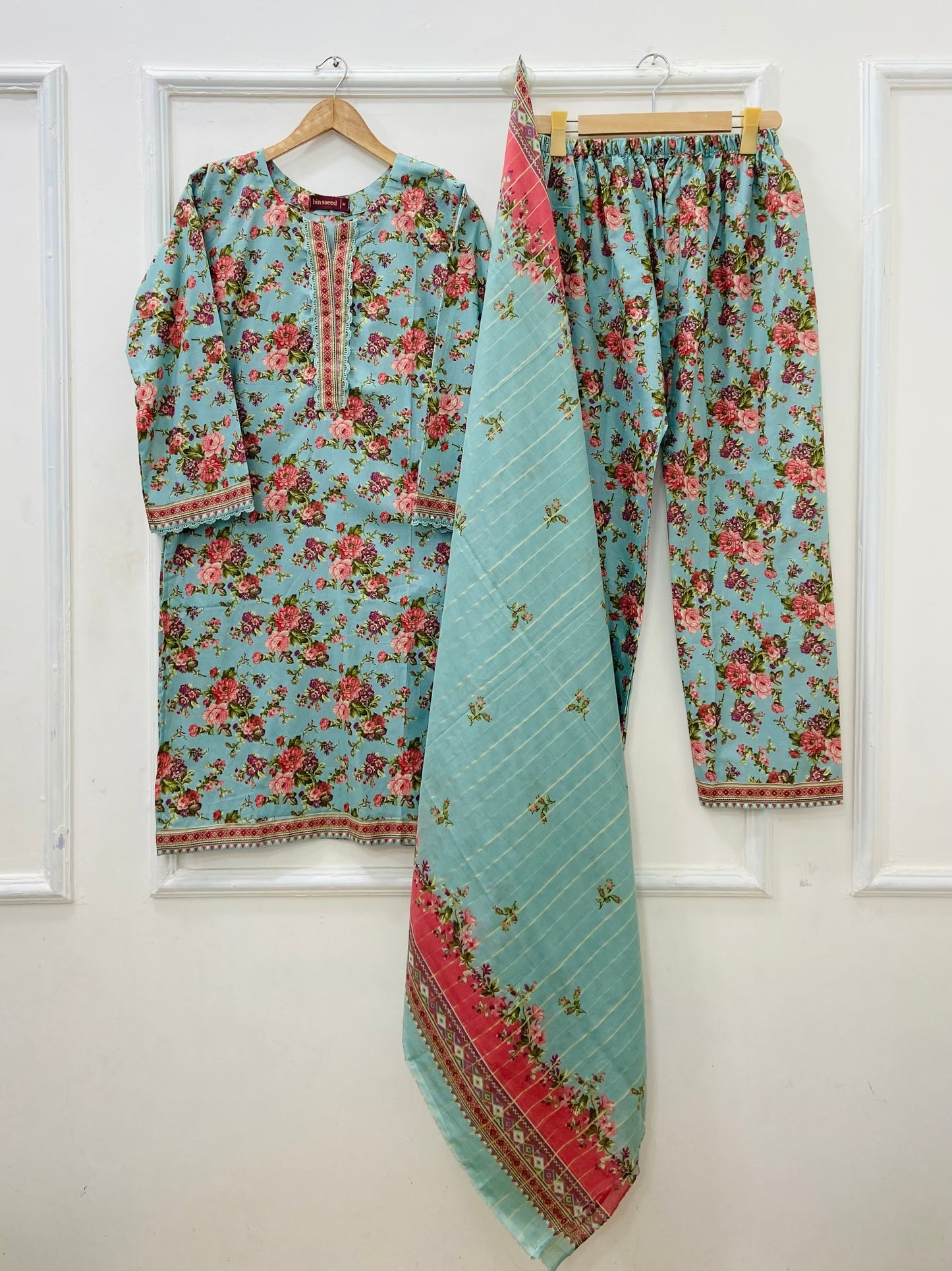 Binsaeed Lawn | 3PC