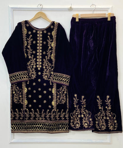 Dreamy Velvet 2PC (Velvet) D-216