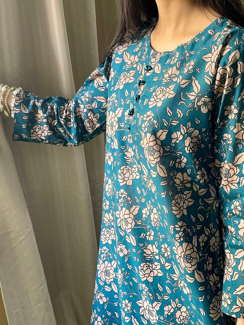 Printed Farshi 2PC (Lawn) D-44