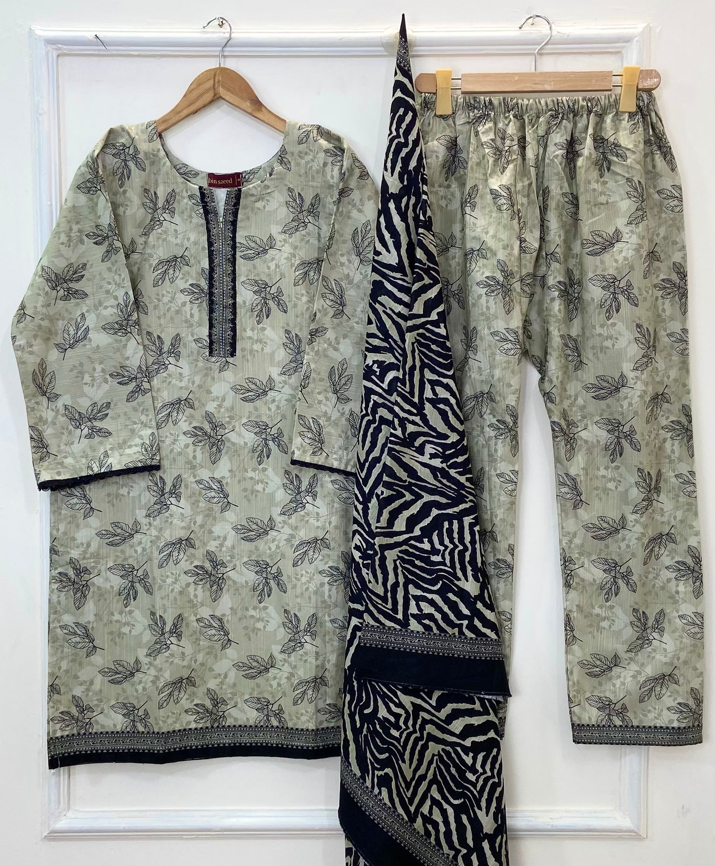 Bin Saeed’s Winter Edit 3PC (Khaddar) D-229
