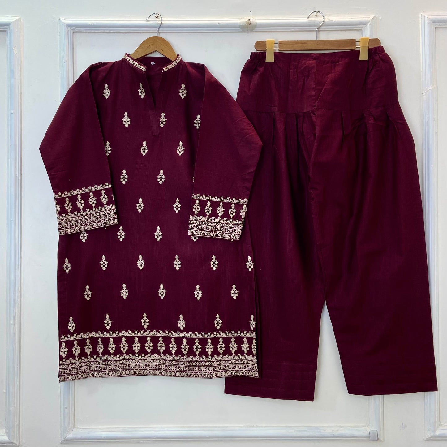 Farshi Shalwar Splendor 2PC (Khaddar) D-268