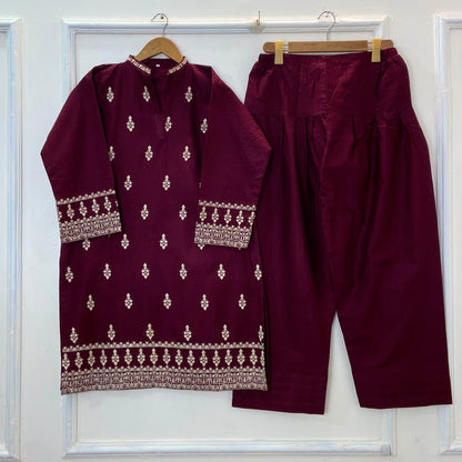 Farshi Shalwar Splendor 2PC (Khaddar) D-268