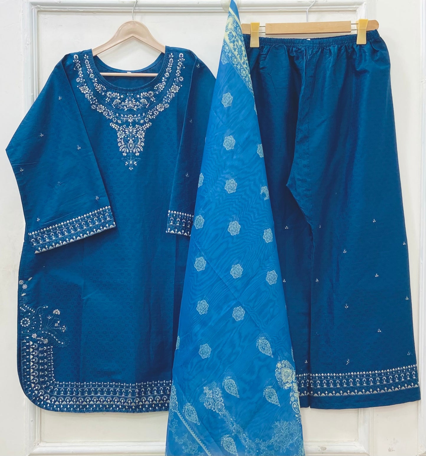 Festive Wear | 3PC Cotton D-642