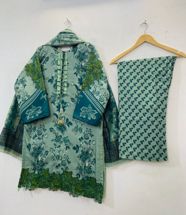 Rani Embroidered 3PC (Swiss Lawn) D-37
