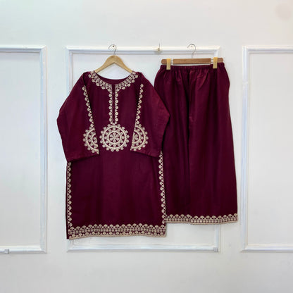 Embroidered Glamour 2PC (Khaddar) D-271