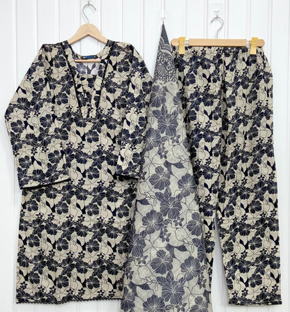 Article no: D-708 Lawn 3 piece
