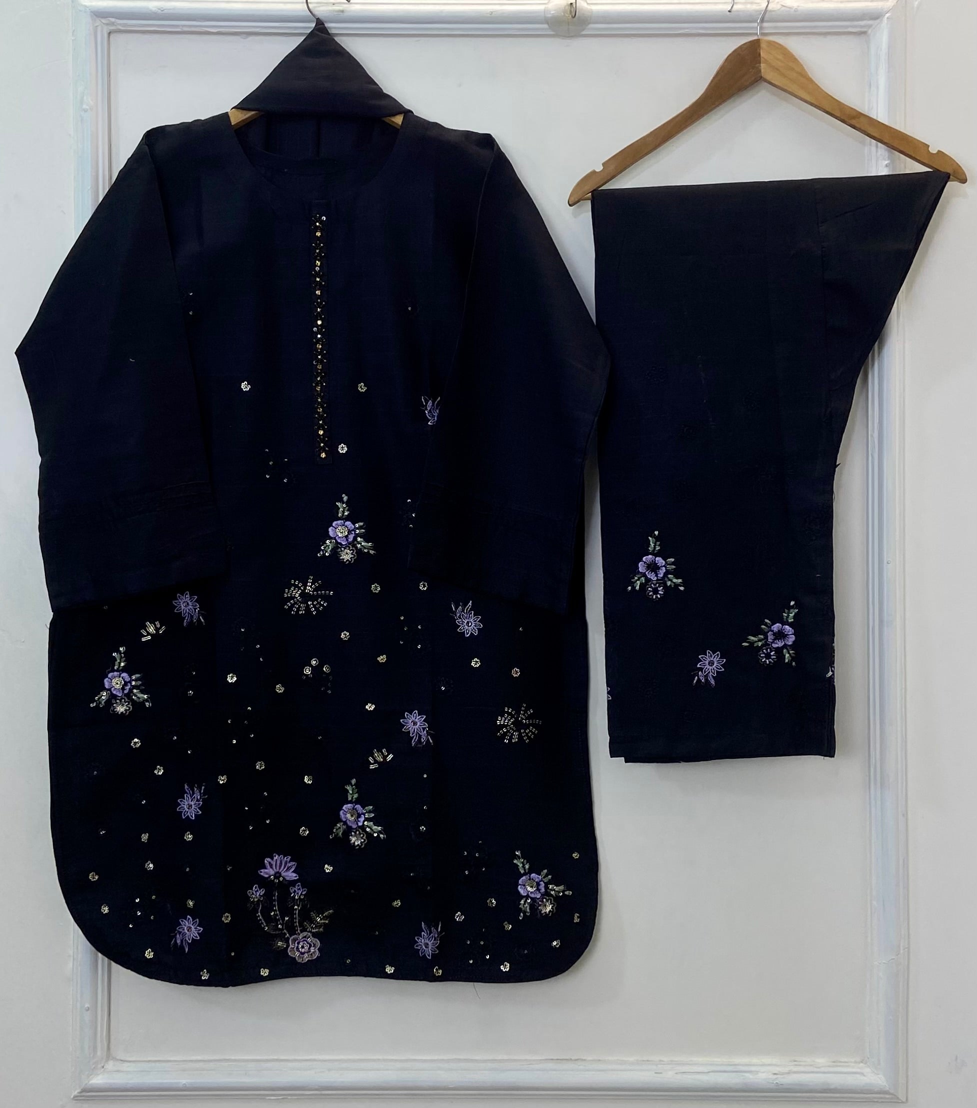 Premium Flower Fusion 3PC (Cotton) D-246