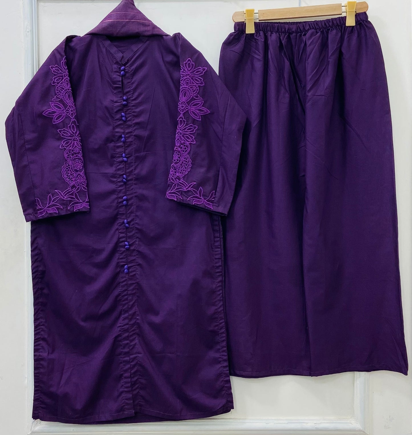 Eid Series: 3PC (Premium Cotton) D-499