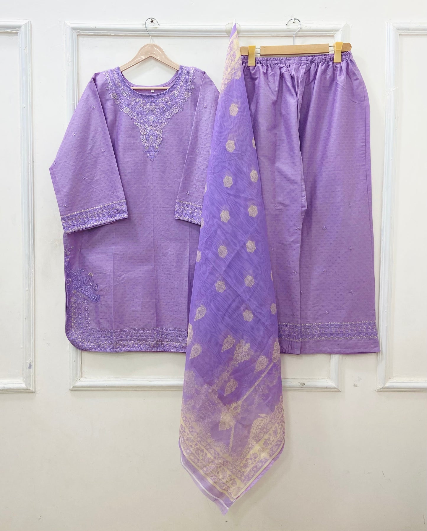 Festive Wear | 3PC Cotton D-642