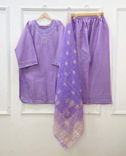 Festive Wear | 3PC Cotton D-642