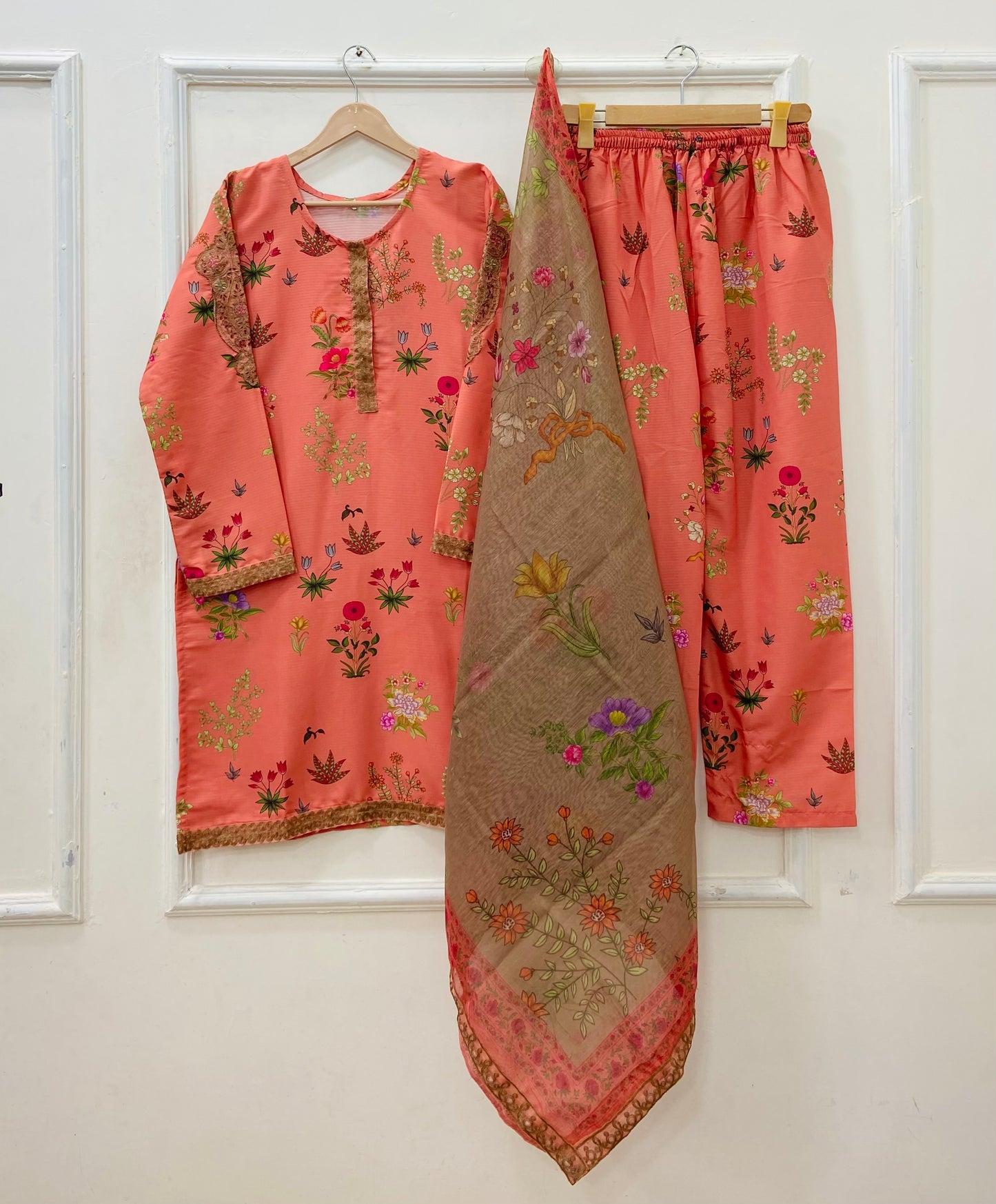Eid Edit | 3PC Bana Dora Silk D-617
