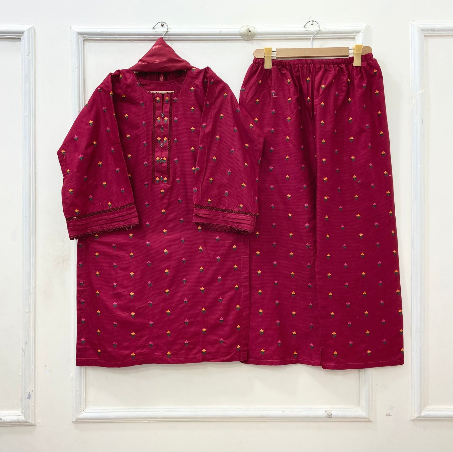 Tulip | 3PC Lawn Cotton D-656