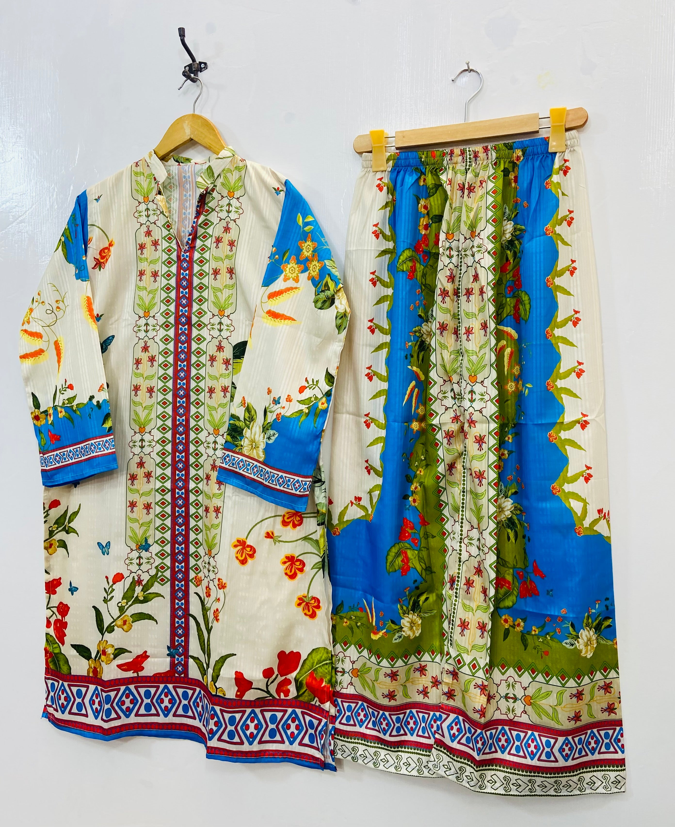 Garden Co-Ord Sets (Swiss Silk) D-138
