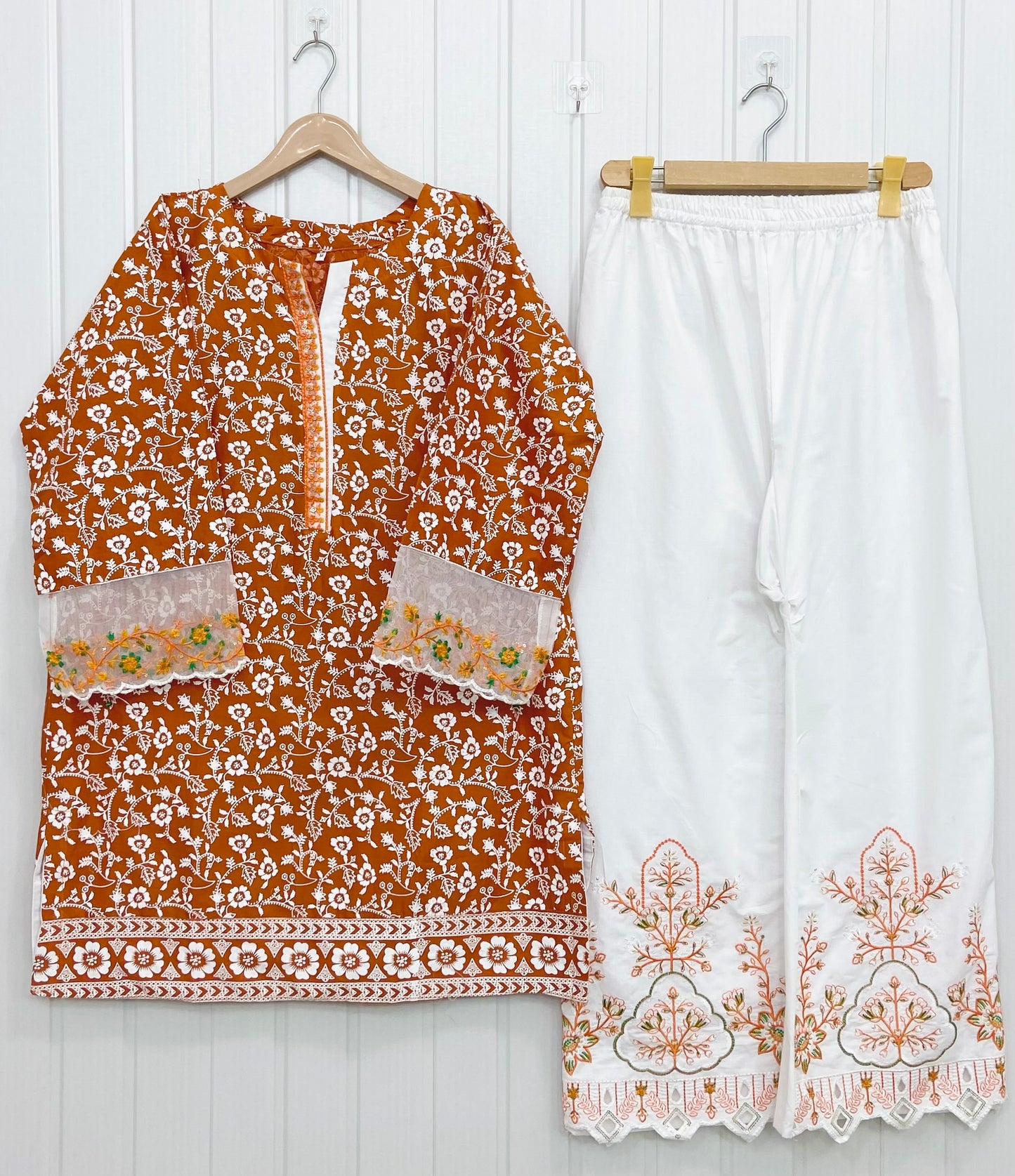 Article no: D-721 Cotton Lawn 2Piece