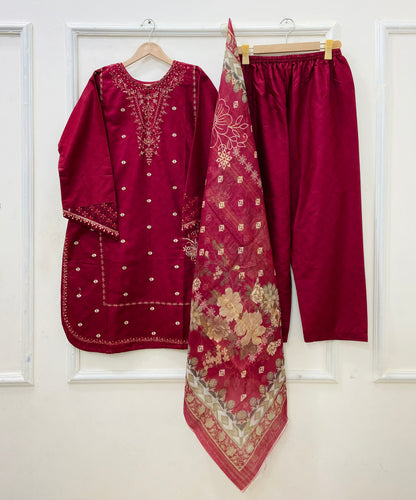Eid Edit | 3PC Cotton D-606