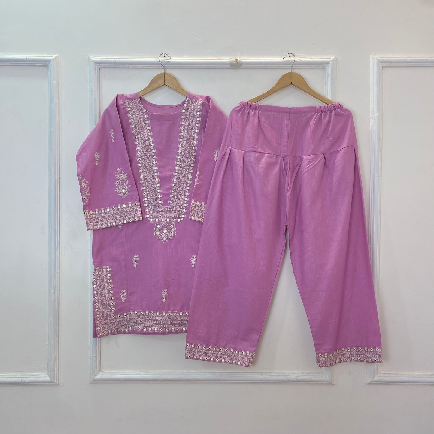 Foil Embroidered Bliss 2PC (Khaddar) (Best Seller) D-312
