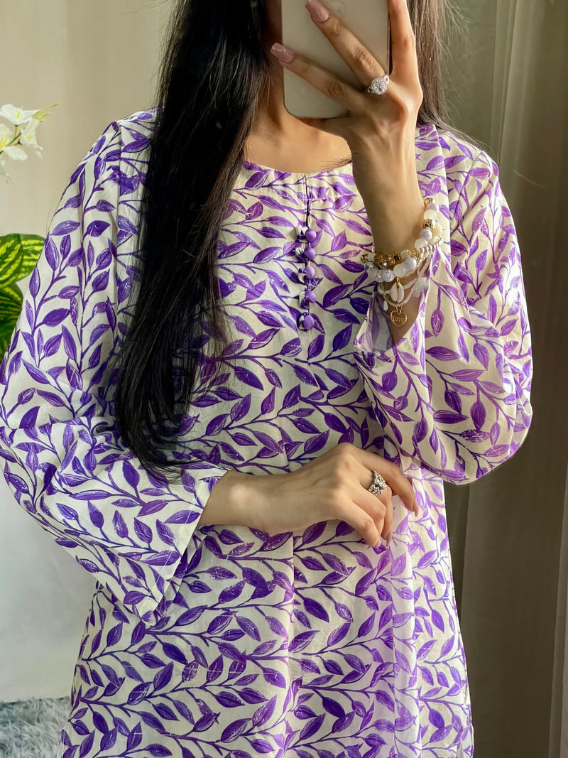 Printed Farshi 2PC (Lawn) D-44