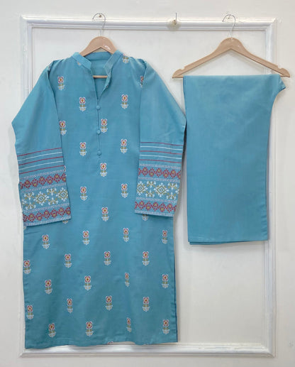 Embroidered Pocket Perfect 2PC (Khaddar) (Best Seller) 
D-318