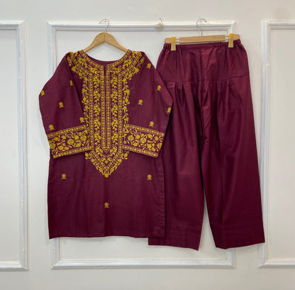 Farshi Finesse 2PC (Hot Seller) (Khaddar) D-179