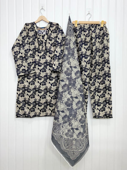 Article no: D-708 Lawn 3 piece