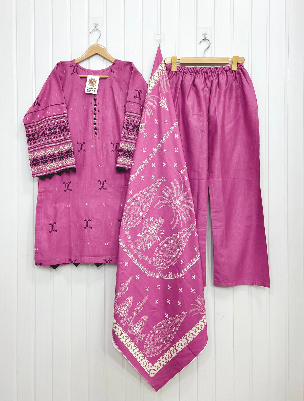 Article: D-1197 Khaddar 3piece