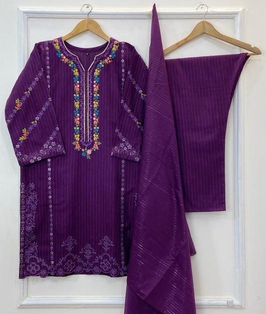 New Winter Edit 3PC (Khaddar) D-215