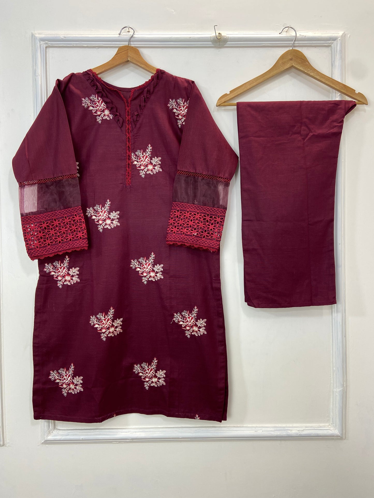 Lavish Embroidered 2PC (Best Seller) (Khaddar) D-174