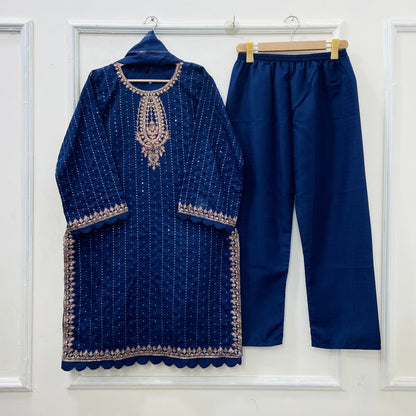 Eid Edit: 3PC (Cotton) D-525
