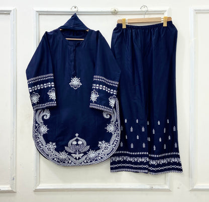 Bella | 3PC Lawn Cotton D-650