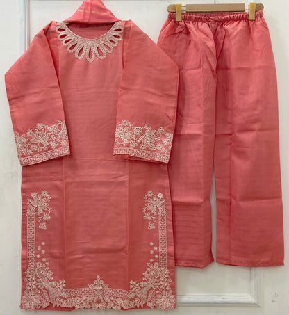 Long Length | 3PC Cotton D-555