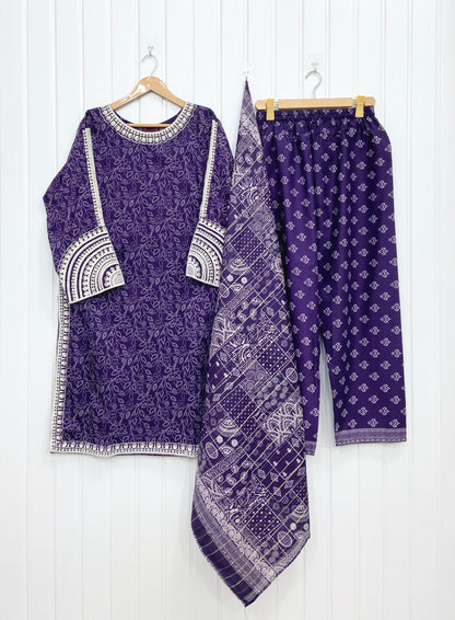 Sequins Touch | Premium Lawn D-774