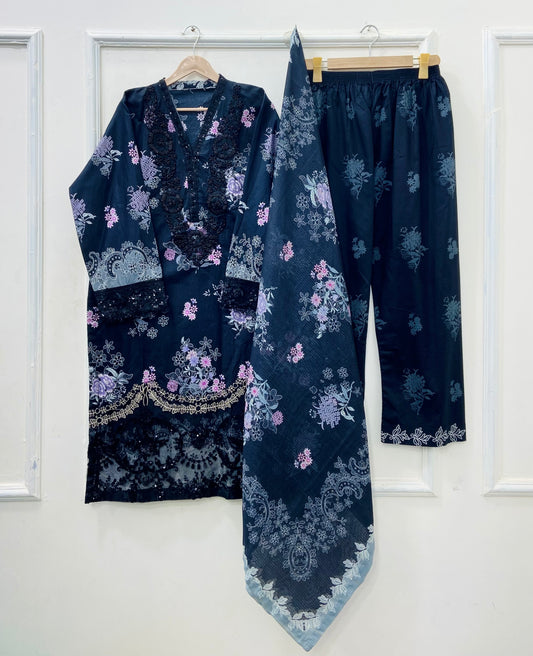 Premium Lawn | Three Pice