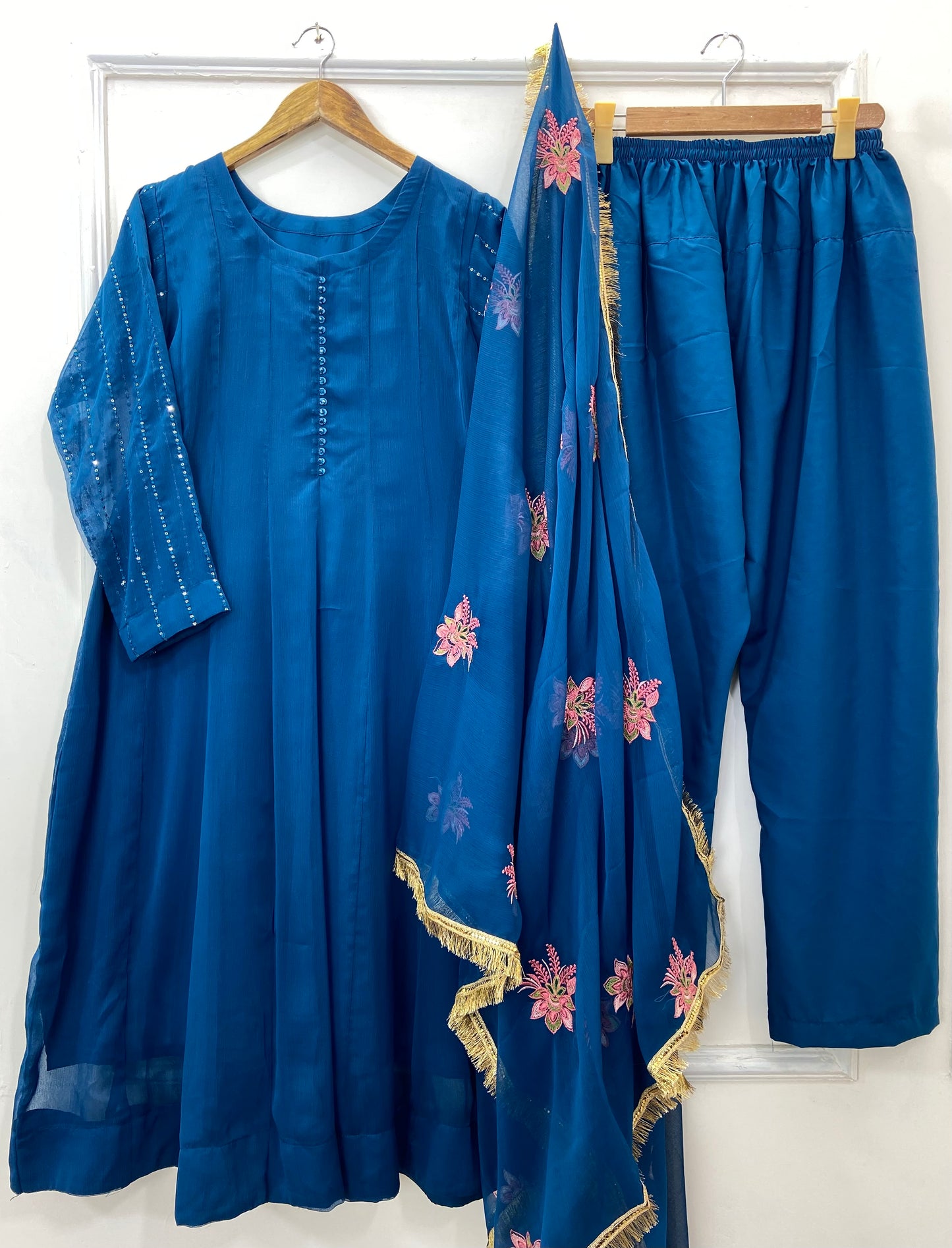 Chiffon Luxe Wear 3PC (Best Seller) D-195