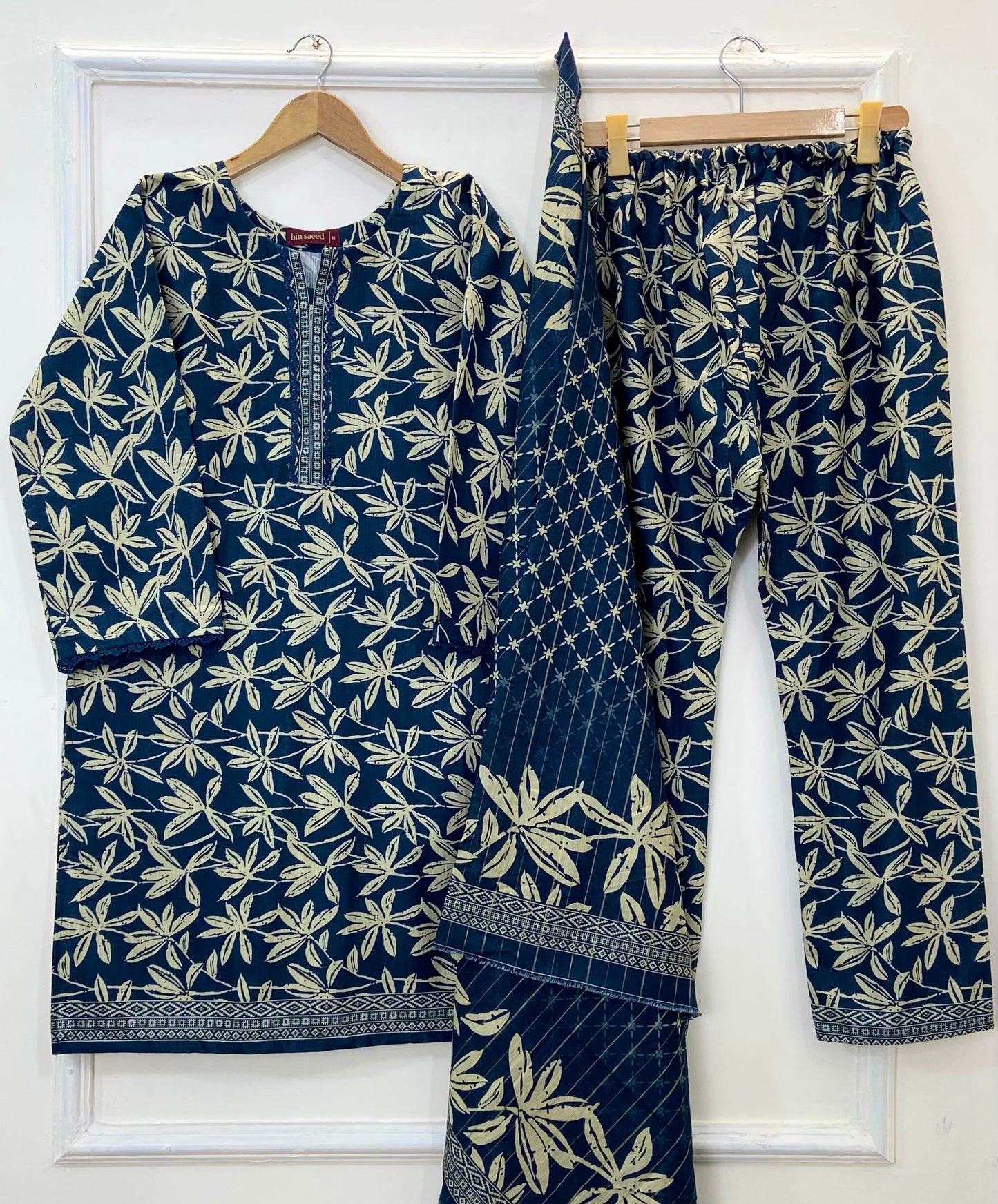 Bin Saeed’s Winter Edit 3PC (Khaddar) D-229