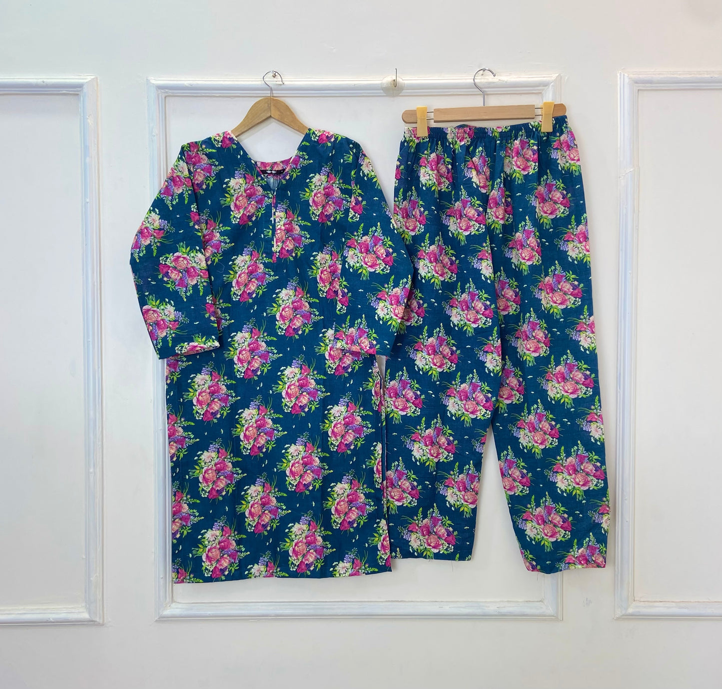 Warm Printed Co-Ord Sets (Khaddar) D-288