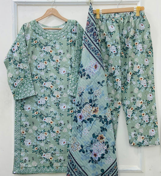 Premium Lawn | Three Pice