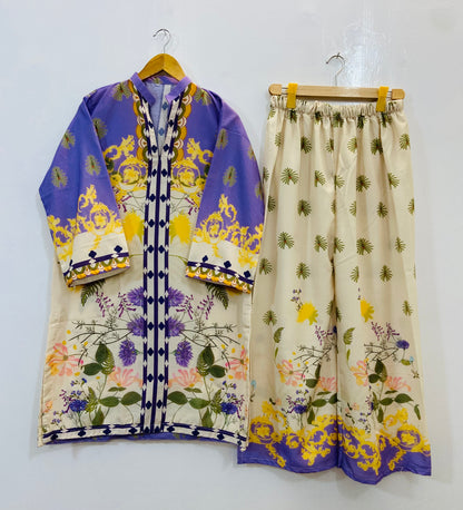 Garden Co-Ord Set (Swiss Silk) D-82
