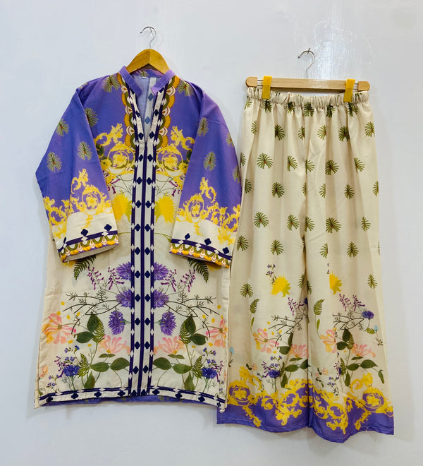 Garden Co-Ord Set (Swiss Silk) D-82
