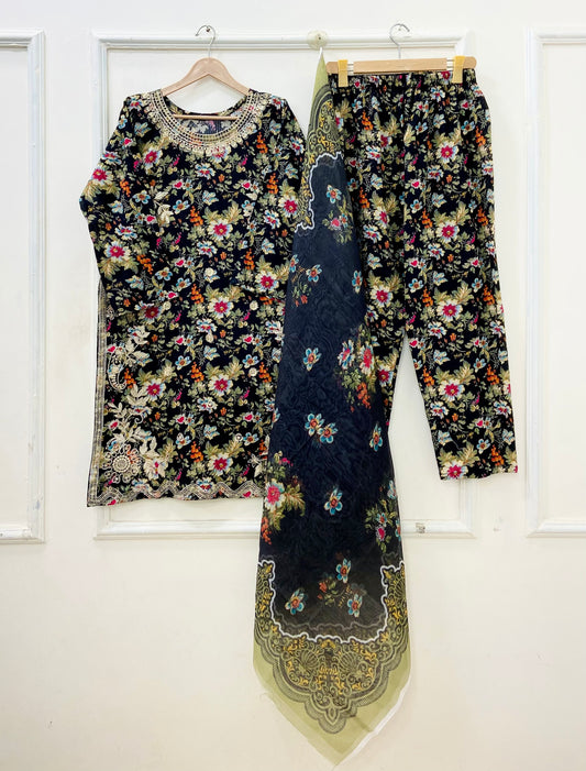 Article no: D-673 Bana Dora Lawn