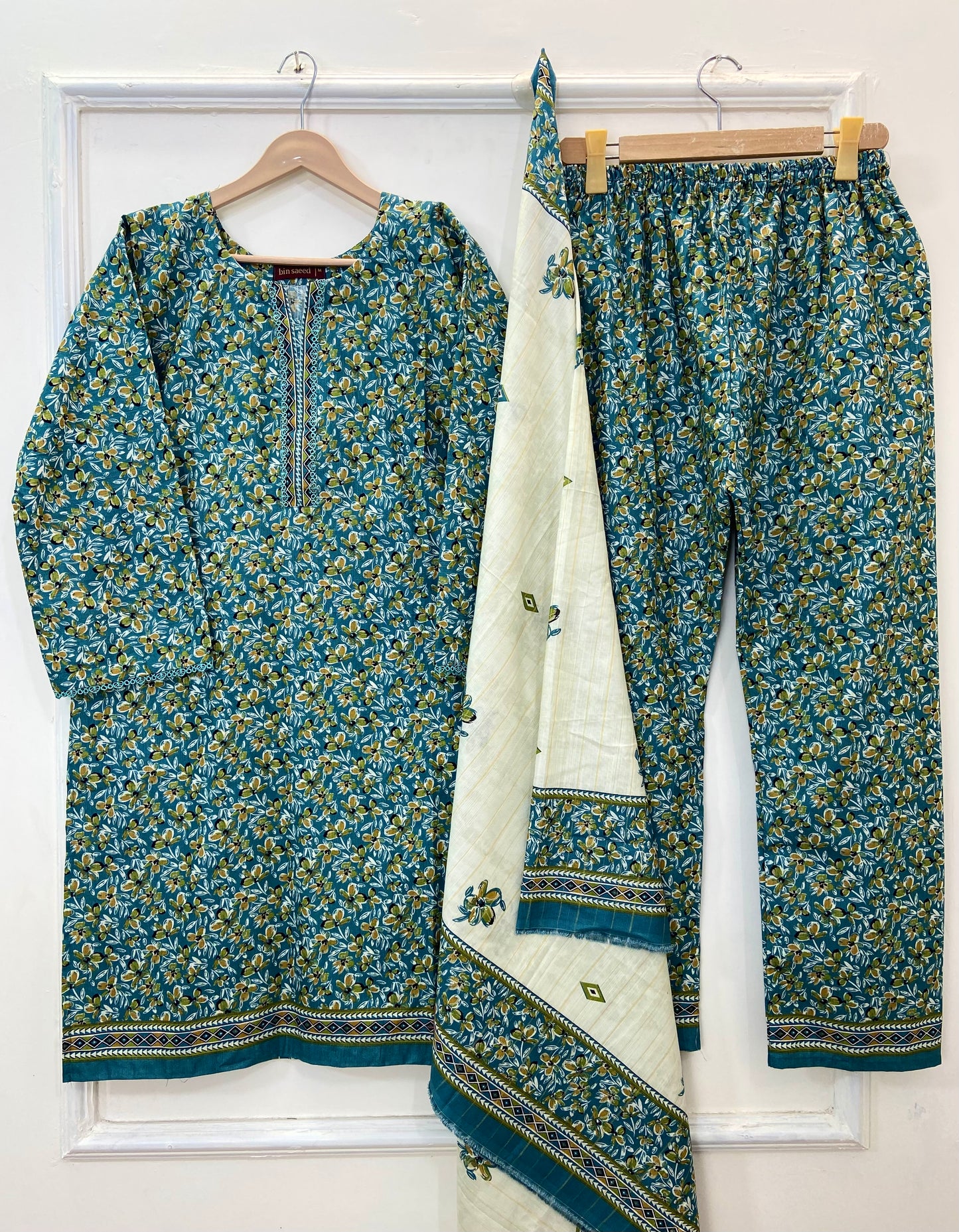 Bin Saeed’s Winter Edit 3PC (Best Seller) (Khaddar) D-197