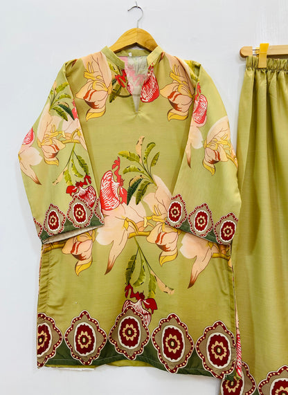 Garden Co-Ord Set (Swiss Silk) D-82
