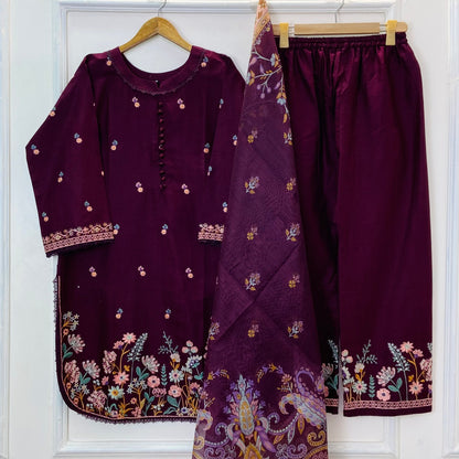 Floral Garden | 3PC Cotton D-587