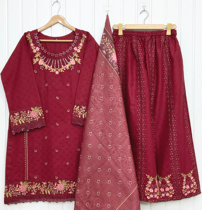 Embroidered | 3PC D-866