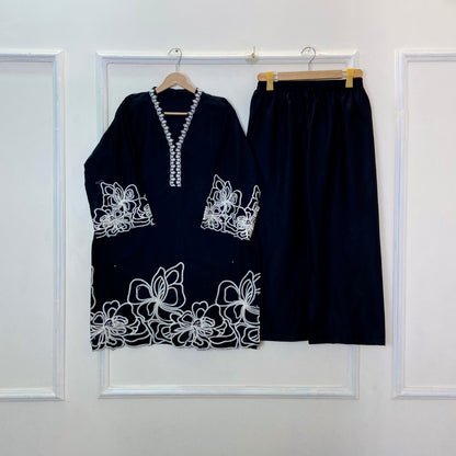 Threaded Beauty 2PC (Premium Cotton) D-363