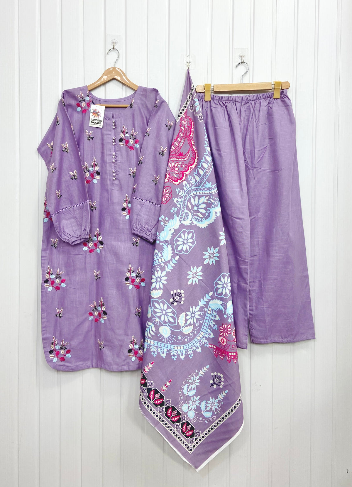 Article: D-1180 Khaddar 3piece