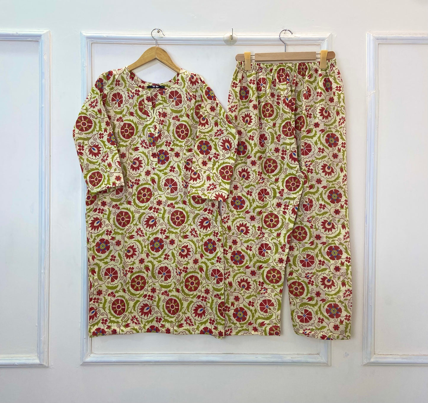 Warm Printed Co-Ord Sets (Khaddar) D-288