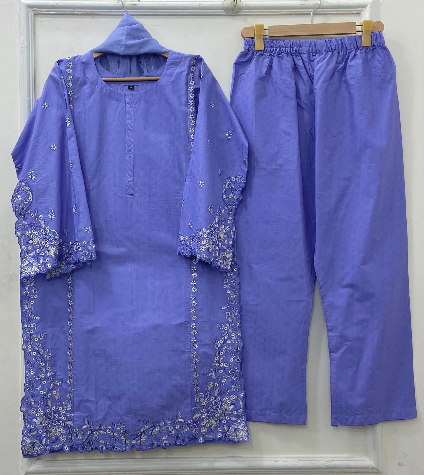 Cutwork Beauty | 3PC Cotton D-552